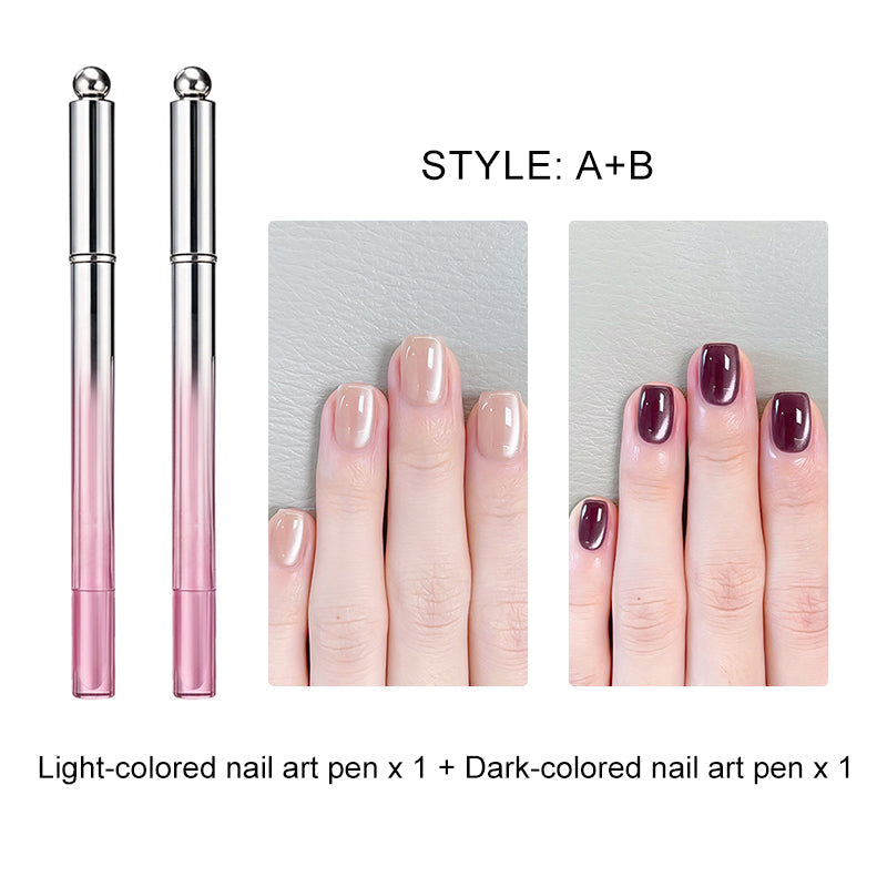 💅 PROMO FLASH : 50% DE RÉDUCTION ! Stylo de Vernis Gel Effet Œil de Chat 6-en-1 avec Aimant Intégré for des Ongles Parfaits où que Vous Soyez ✨