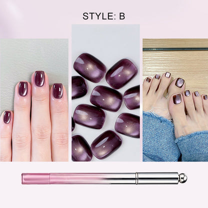 💅 PROMO FLASH : 50% DE RÉDUCTION ! Stylo de Vernis Gel Effet Œil de Chat 6-en-1 avec Aimant Intégré for des Ongles Parfaits où que Vous Soyez ✨