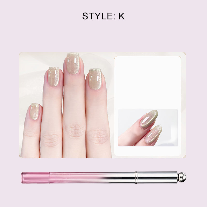 💅 PROMO FLASH : 50% DE RÉDUCTION ! Stylo de Vernis Gel Effet Œil de Chat 6-en-1 avec Aimant Intégré for des Ongles Parfaits où que Vous Soyez ✨