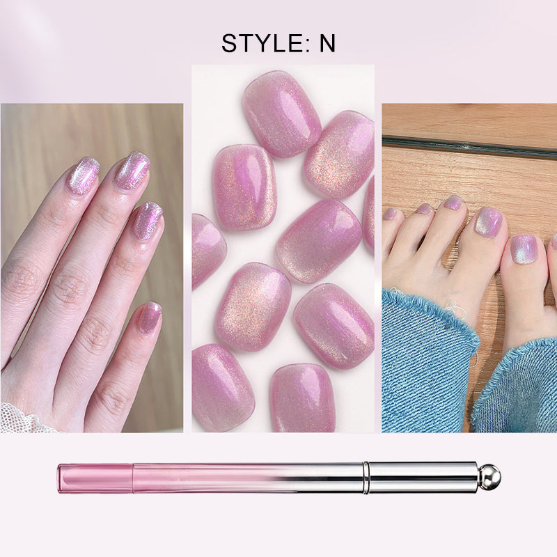 💅 PROMO FLASH : 50% DE RÉDUCTION ! Stylo de Vernis Gel Effet Œil de Chat 6-en-1 avec Aimant Intégré for des Ongles Parfaits où que Vous Soyez ✨