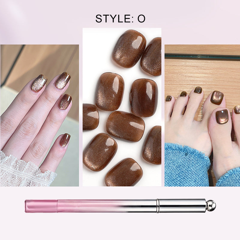 💅 PROMO FLASH : 50% DE RÉDUCTION ! Stylo de Vernis Gel Effet Œil de Chat 6-en-1 avec Aimant Intégré for des Ongles Parfaits où que Vous Soyez ✨