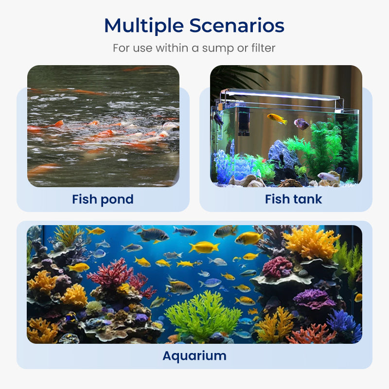🥳SOLDES EXCEPTIONNELLES 2026🥳💞PLUS DE 50 000 EXEMPLAIRES VENDUS !👵❤️  Lampe stérilisante UV submersible avec minuterie pour aquariums