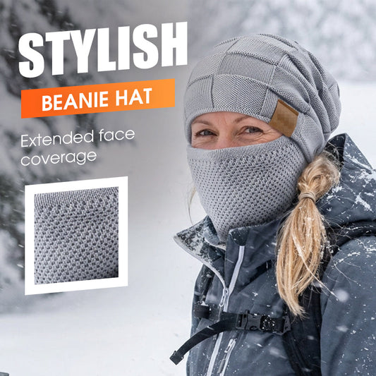 Bonnet d'hiver chaud avec cache-visage