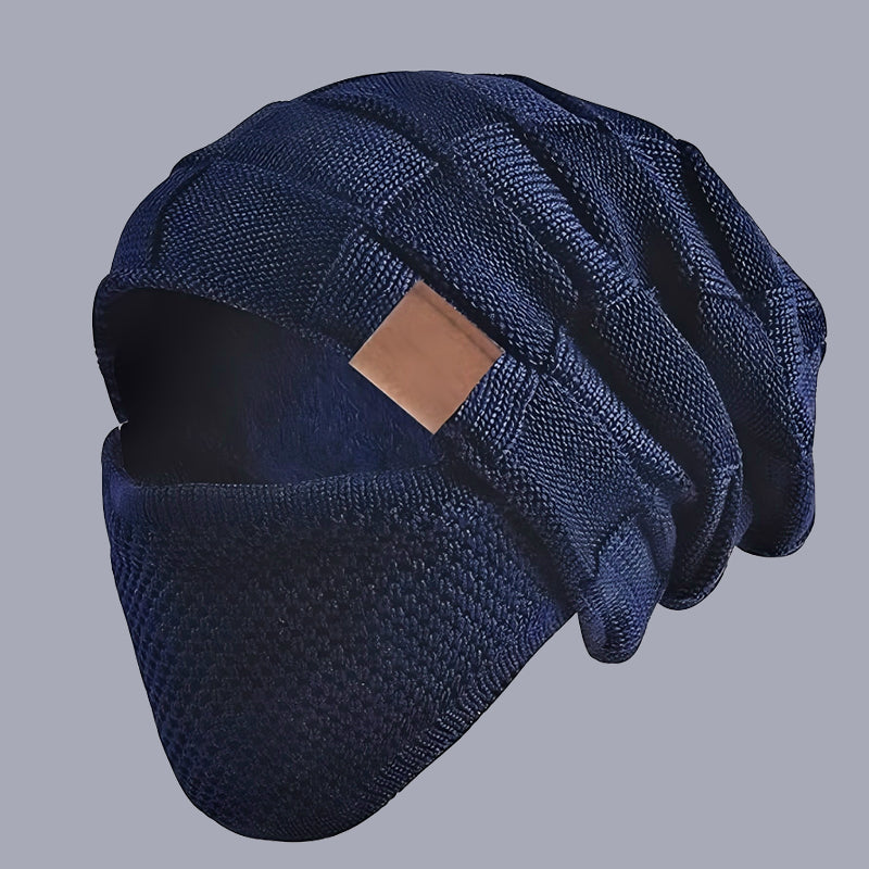 Bonnet d'hiver chaud avec cache-visage