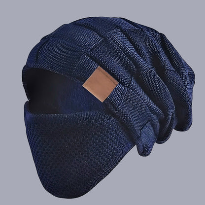 Bonnet d'hiver chaud avec cache-visage