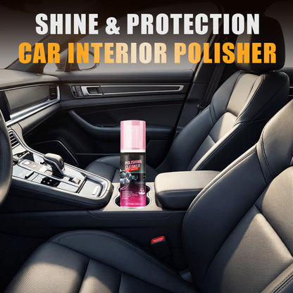✨Polish Instantané pour Intérieur Auto – Brillance Immédiate, Protection Durable & Facile à Appliquer🧽