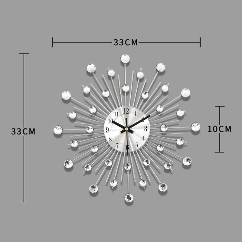 Horloge murale créative pour la décoration du salon