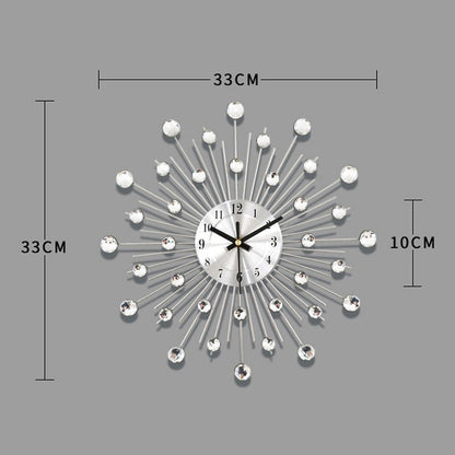 Horloge murale créative pour la décoration du salon