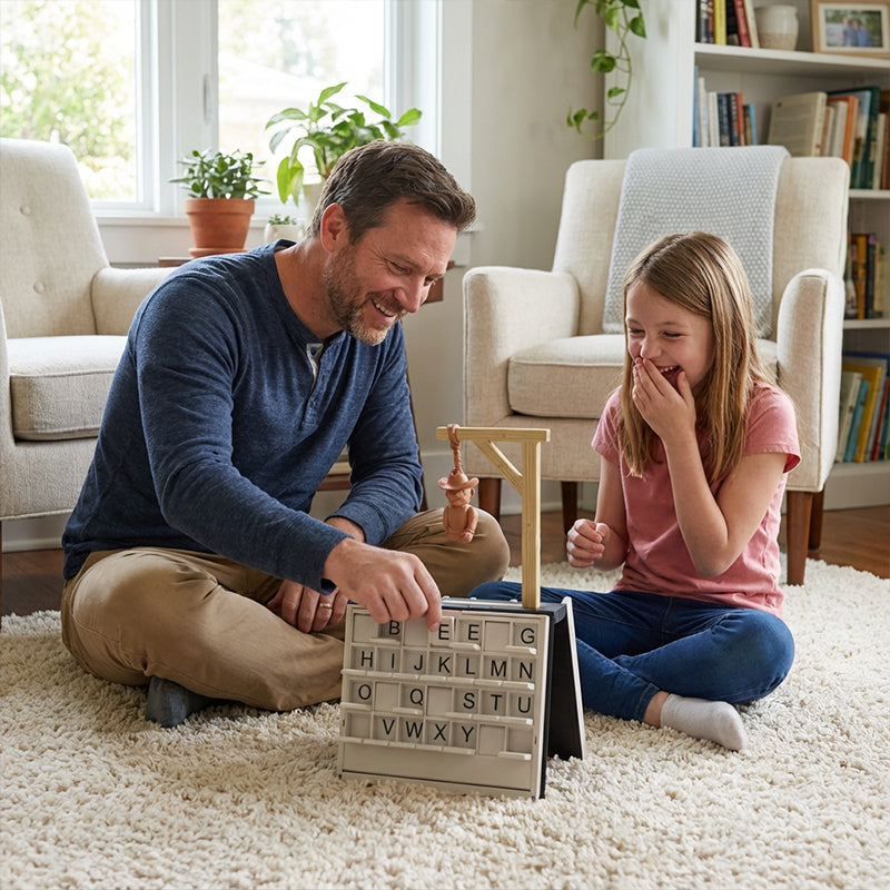Jeu de devinettes « Pendu » PlayBook'd