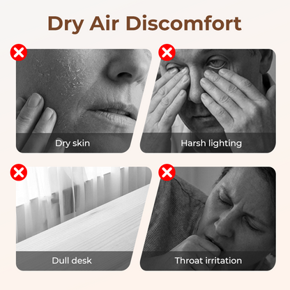 🌸 Personnalisez Votre Brume et Votre Ambiance 💐 Humidificateur Fleur avec Double Mode de Brumisation & Veilleuse 7 Couleurs 💦