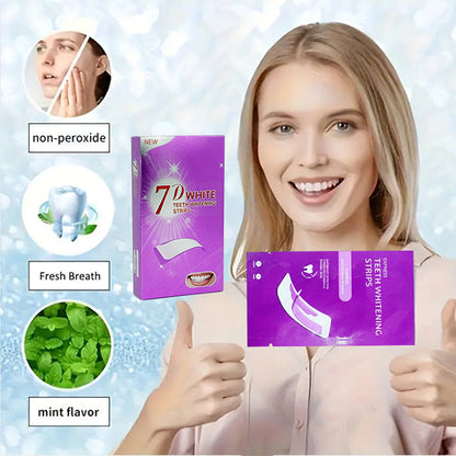 💜DERNIER JOUR Achetez-en 1, obtenez-en 1 GRATUITEMENT💜Bandes blanchissantes pour les dents 💫