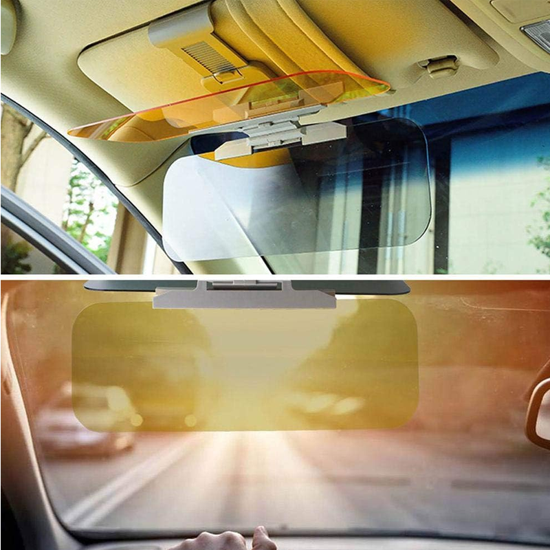 🚗 50% DE RÉDUCTION! 🕶️ Visière anti-éblouissement – Jour & nuit, protection UV ✨