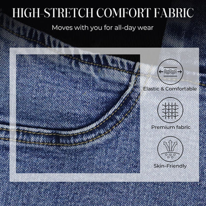 💎 62% DE RÉDUCTION ! 💎 Jean Évasé Taille Haute pour Femme – Denim Stretch, Silhouette Allongée & Confort Absolu 👖💙