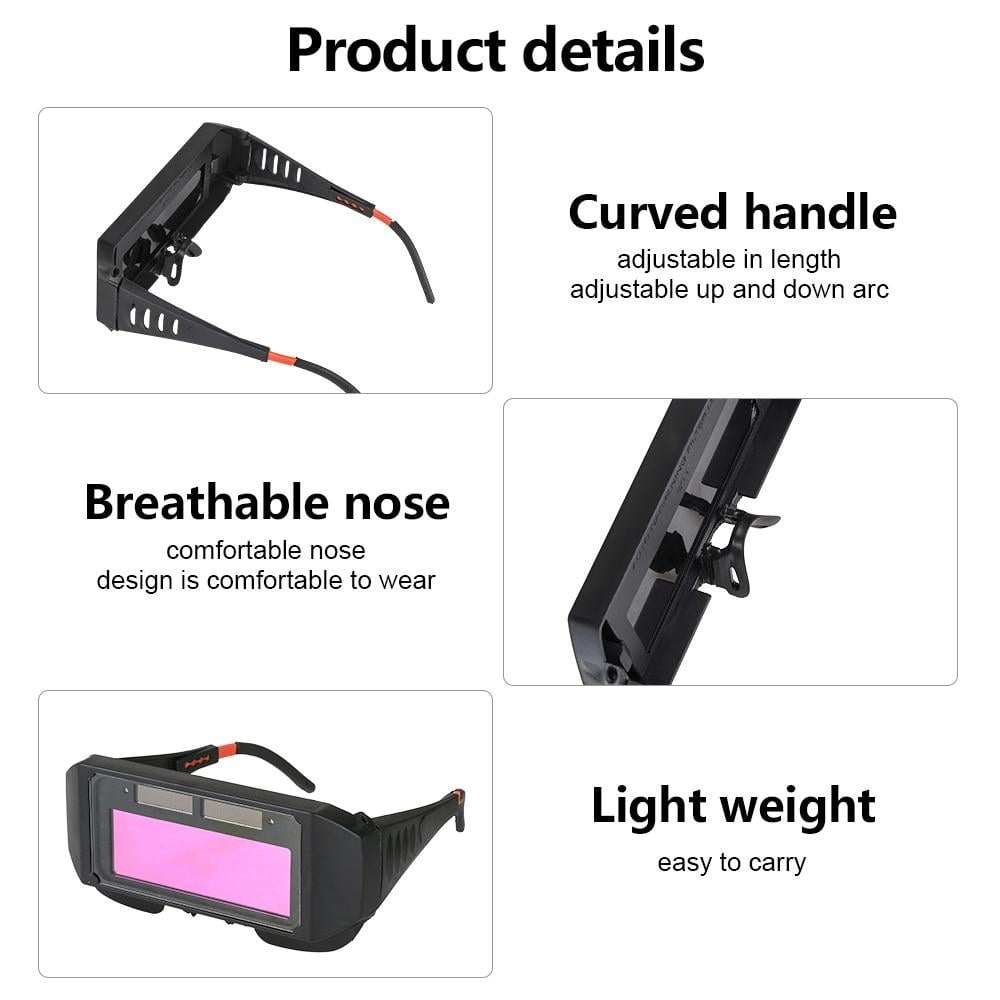 🛡️ PROMO LIMITÉE 50% DE RÉDUCTION ! 💥 Lunettes Soudage Obscurcissement Automatique – Solaire, Anti-UV/IR, Monture Ajustable ✨