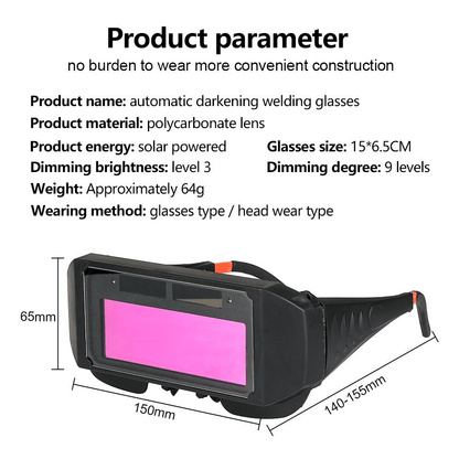 🛡️ PROMO LIMITÉE 50% DE RÉDUCTION ! 💥 Lunettes Soudage Obscurcissement Automatique – Solaire, Anti-UV/IR, Monture Ajustable ✨