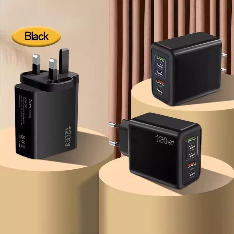 Chargeur rapide 120W avec 5 ports ⚡