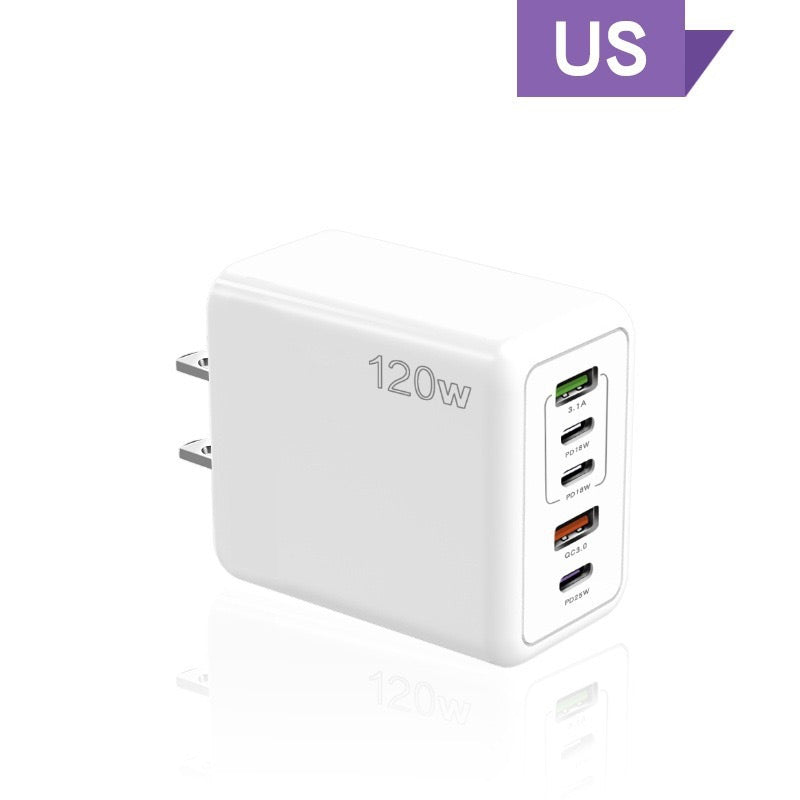 Chargeur rapide 120W avec 5 ports ⚡