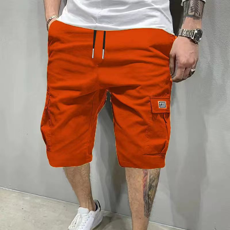 🎁61% DE RÉDUCTION ! 🔥👖 Short Cargo Homme Décontracté – À Poches Multiples & Cordon Ajustable