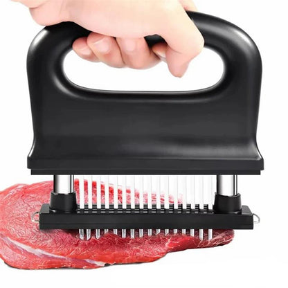📢📢50 % de réduction !!⏰Attendrisseur de viande avec 48 lames en acier inoxydable