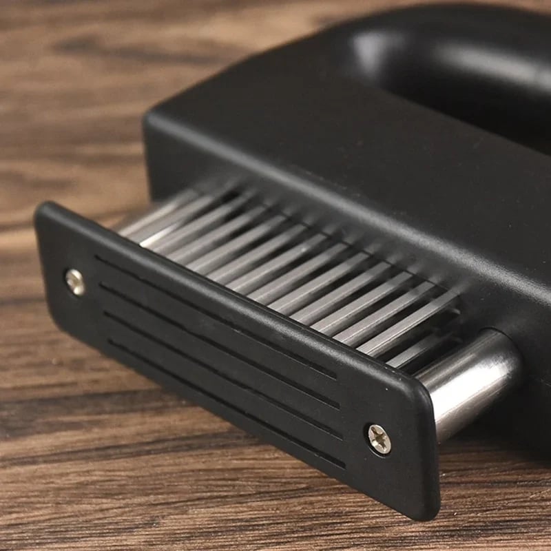 📢📢50 % de réduction !!⏰Attendrisseur de viande avec 48 lames en acier inoxydable