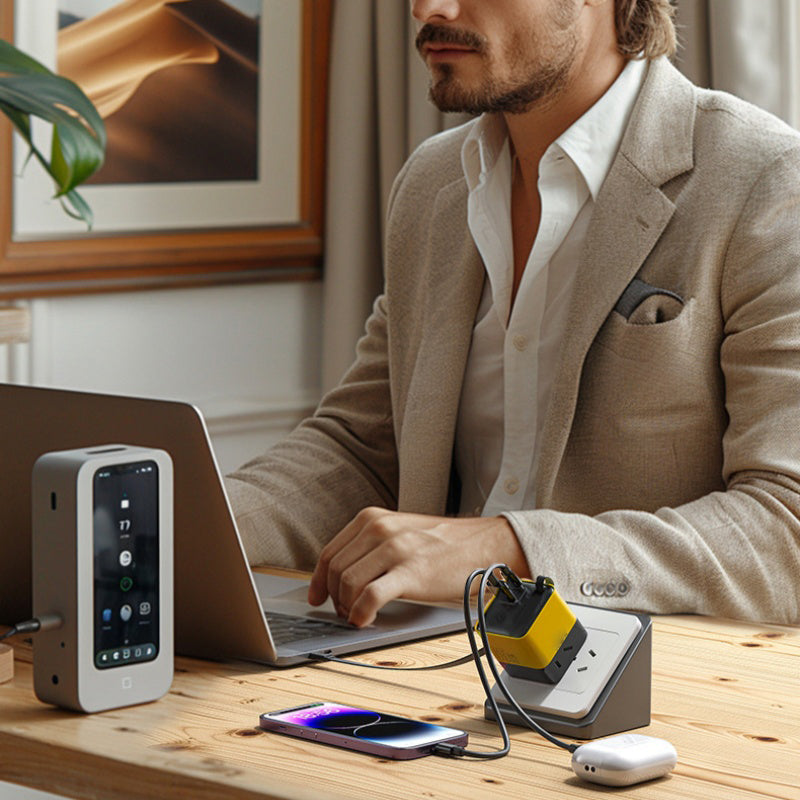 🔥 Offre spéciale 2026 – Plus de 36 200 exemplaires vendus !⚡ Chargeur 65 W avec câble Type-C rétractable 📲