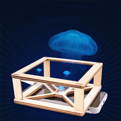 Kit de projecteur holographique 3D à monter soi-même pour enfants