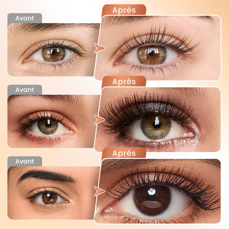 💄 ACHETEZ-EN 1, OBTENEZ-EN 1 GRATUITEMENT ! ✨ Mascara fibre waterproof - Longueur et courbure intenses grâce à des fibres enrichies pour un volume sans paquets toute la journée 🌟👁️