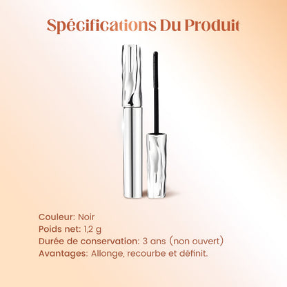 💄 ACHETEZ-EN 1, OBTENEZ-EN 1 GRATUITEMENT ! ✨ Mascara fibre waterproof - Longueur et courbure intenses grâce à des fibres enrichies pour un volume sans paquets toute la journée 🌟👁️