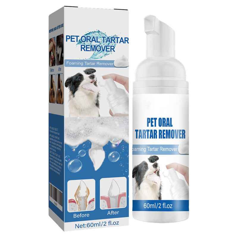 ✨ Mousse détartrante pour l'hygiène bucco-dentaire des animaux
