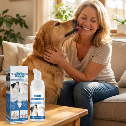 ✨ Mousse détartrante pour l'hygiène bucco-dentaire des animaux