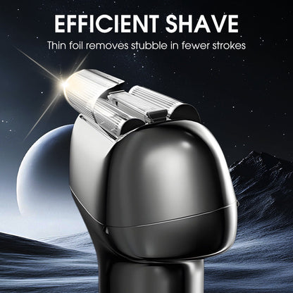 💎 50% DE RÉDUCTION ! 💎 Rasoir Électrique Homme Rechargeable – Tête 3D, IPX6 Étanche & USB-C pour un Rasage Silencieux et Précis ✨⚡