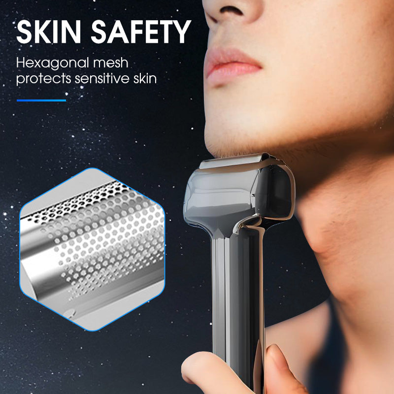 ⚡🪒 PROMO FLASH : 50% DE RÉDUCTION ! Rasoir Électrique Rechargeable Haute Précision – Grille Hexagonale Anti-Irritation, Moteur Silencieux & Étanchéité IPX6 for un Rasage Précis et Confortable au Quotidien ✨