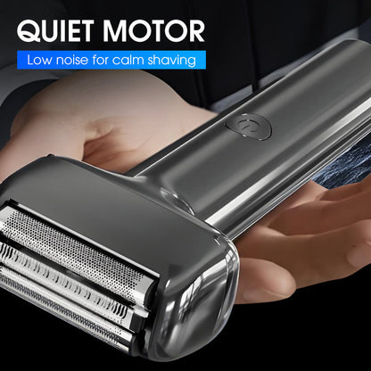 💎 50% DE RÉDUCTION ! 💎 Rasoir Électrique Homme Rechargeable – Tête 3D, IPX6 Étanche & USB-C pour un Rasage Silencieux et Précis ✨⚡