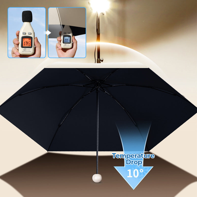 ⏰🔥 50 % DE RÉDUCTION – OFFRE À DURÉE LIMITÉE ! ☂️ Parapluie pliable de type capsule – Léger, compact et prêt à tout 🌦️✨