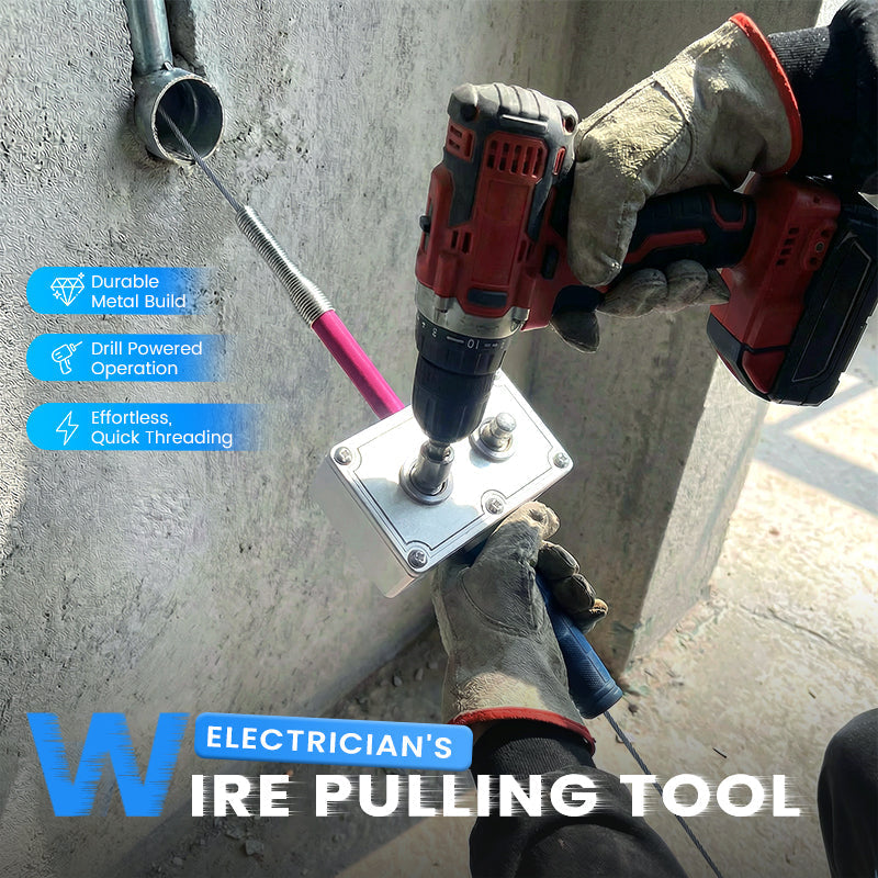 🛠️50 % DE RÉDUCTION⚡🪡Outil d'assistance au tirage de câbles pour électricien professionnel