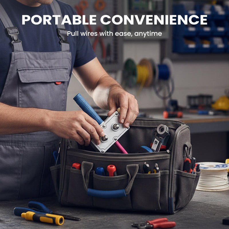 🛠️50 % DE RÉDUCTION⚡🪡Outil d'assistance au tirage de câbles pour électricien professionnel