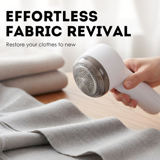 Appareil électrique portable pour enlever les peluches des vêtements