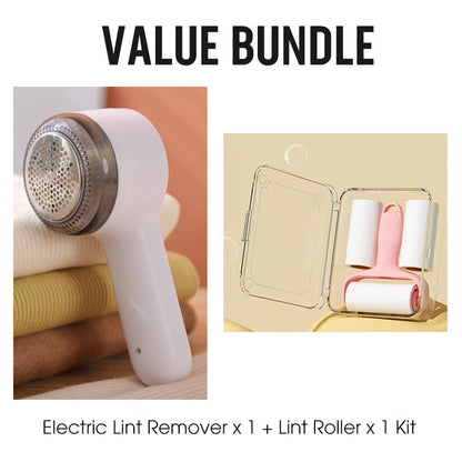 Appareil électrique portable pour enlever les peluches des vêtements