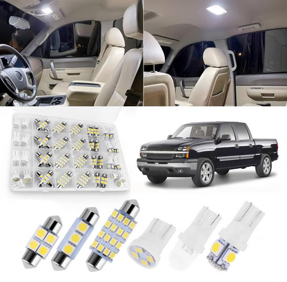 🌞Éveil du printemps : 50 % de réduction !💡Ensemble d'éclairage intérieur de voiture à LED super brillantes de 42 pièces - mise à niveau plug & play pour votre voiture ✨