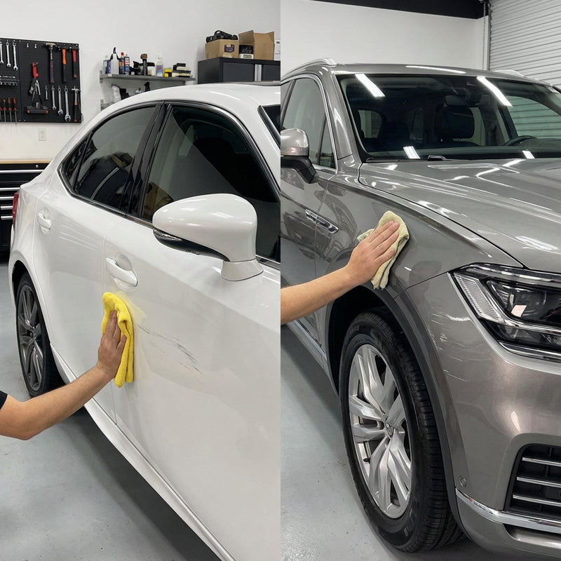 💎 50% DE RÉDUCTION ! 💎 Cire Efface-Rayures Universelle pour Voiture – Répare, Poli & Restaure en 3 Étapes Simples (120 ml) 🚗✨