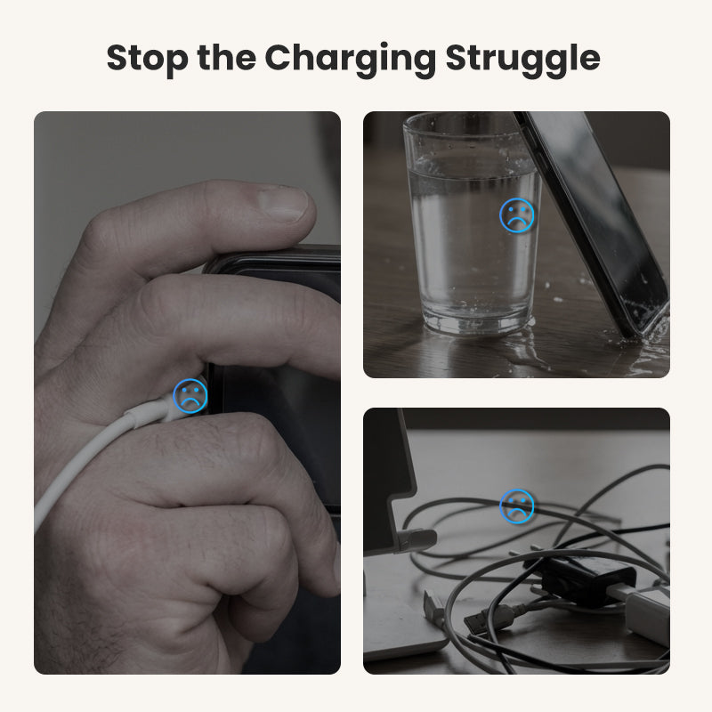 🔥Chargeur Rapide avec Support Téléphone Pliable à 360°🔥