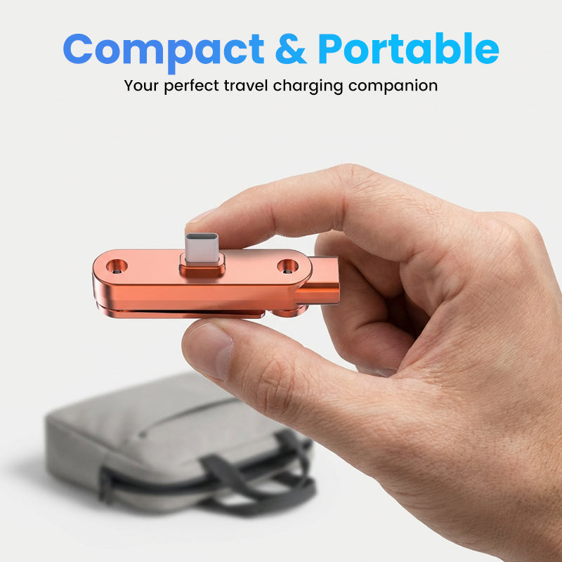 🔥Chargeur Rapide avec Support Téléphone Pliable à 360°🔥
