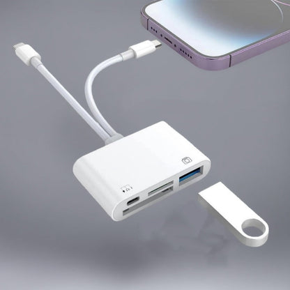 Lecteur de carte mémoire USB-C 3 en 1
