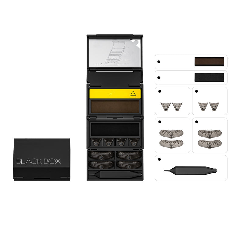 Kit 3 en 1 : eye-liner et tampon pour les cils inférieurs