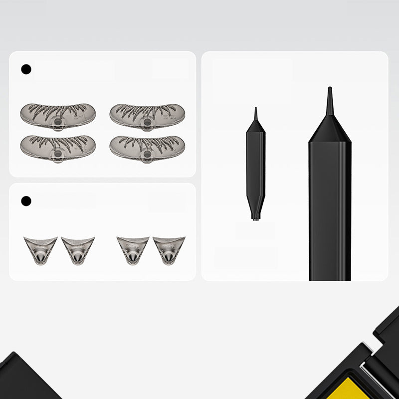 Kit 3 en 1 : eye-liner et tampon pour les cils inférieurs