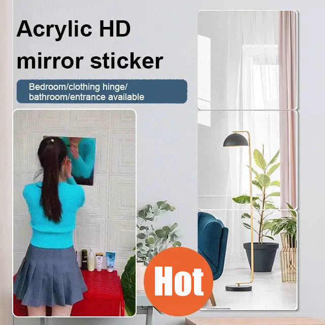 🔥Spécial Nouvel An 50% de réduction🔥Acrylic Soft Mirror Sticker