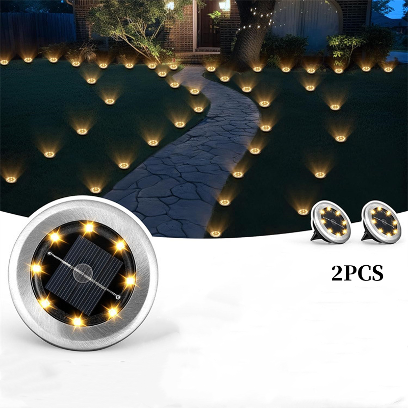 💐🌙✨ PROMO -50% ! Lot de Lampadaires Solaires Extérieurs – Autonomie 8-10h, Installation sans Fil (2-14 Pièces, Noir)