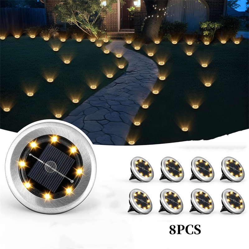 💐🌙✨ PROMO -50% ! Lot de Lampadaires Solaires Extérieurs – Autonomie 8-10h, Installation sans Fil (2-14 Pièces, Noir)
