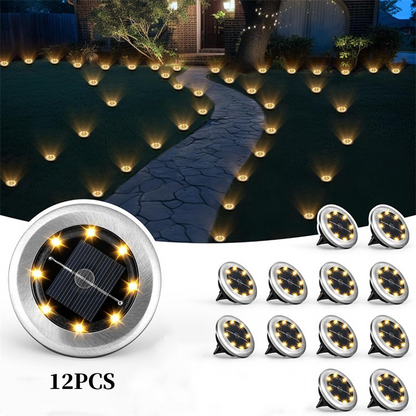 💐🌙✨ PROMO -50% ! Lot de Lampadaires Solaires Extérieurs – Autonomie 8-10h, Installation sans Fil (2-14 Pièces, Noir)