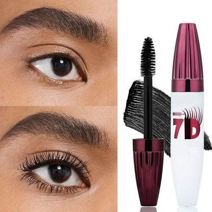 Mascara allongeant et recourbant, sans bavures